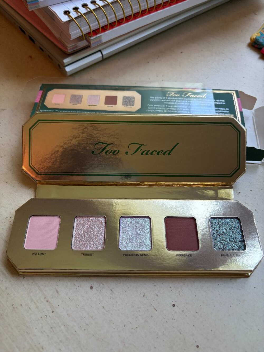 Too Faced "Precious Gems" Limited Edition Eye Shadow Palette-NIB